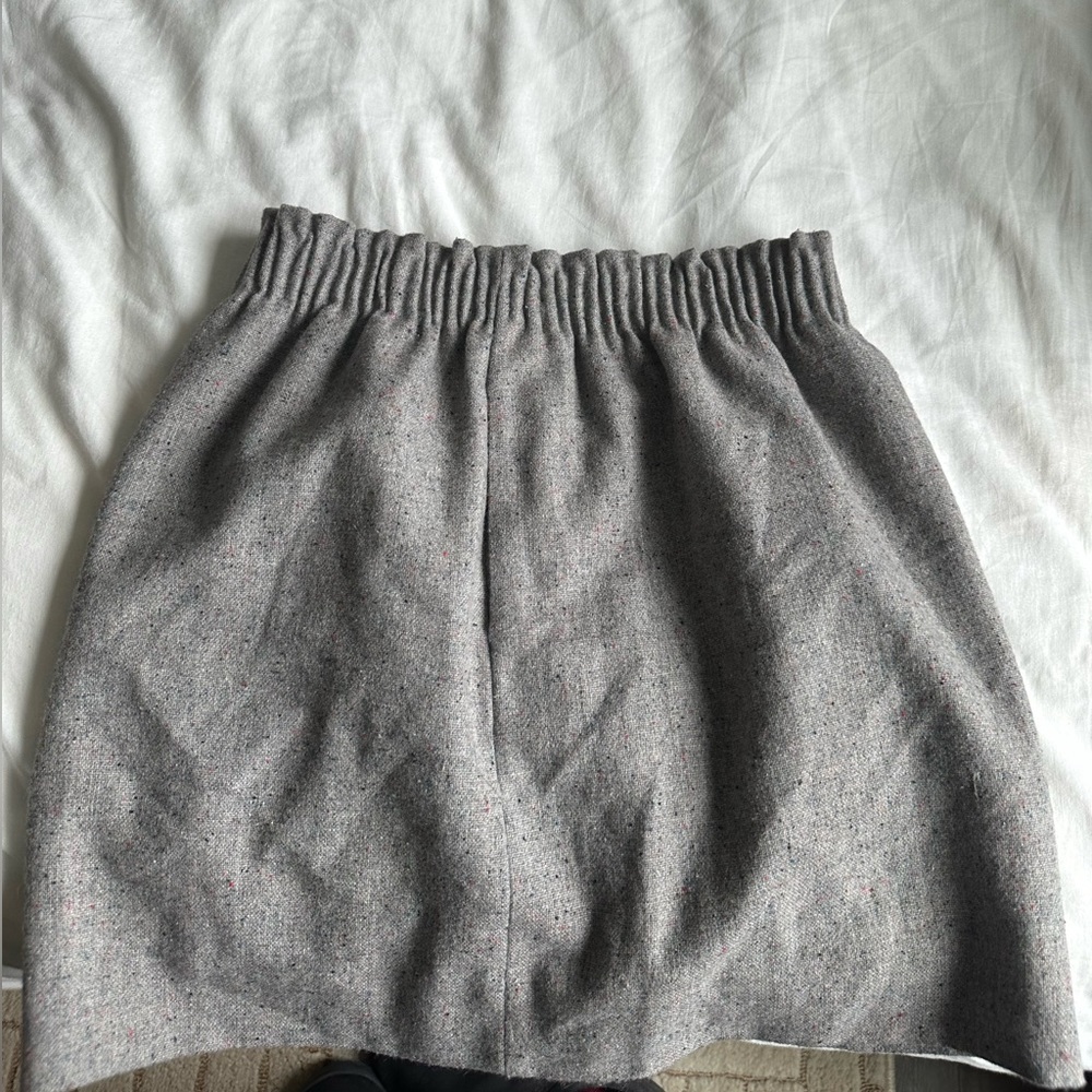 J Crew size 2 gray work skirt (rainbow speckled) - Picture 2 of 6